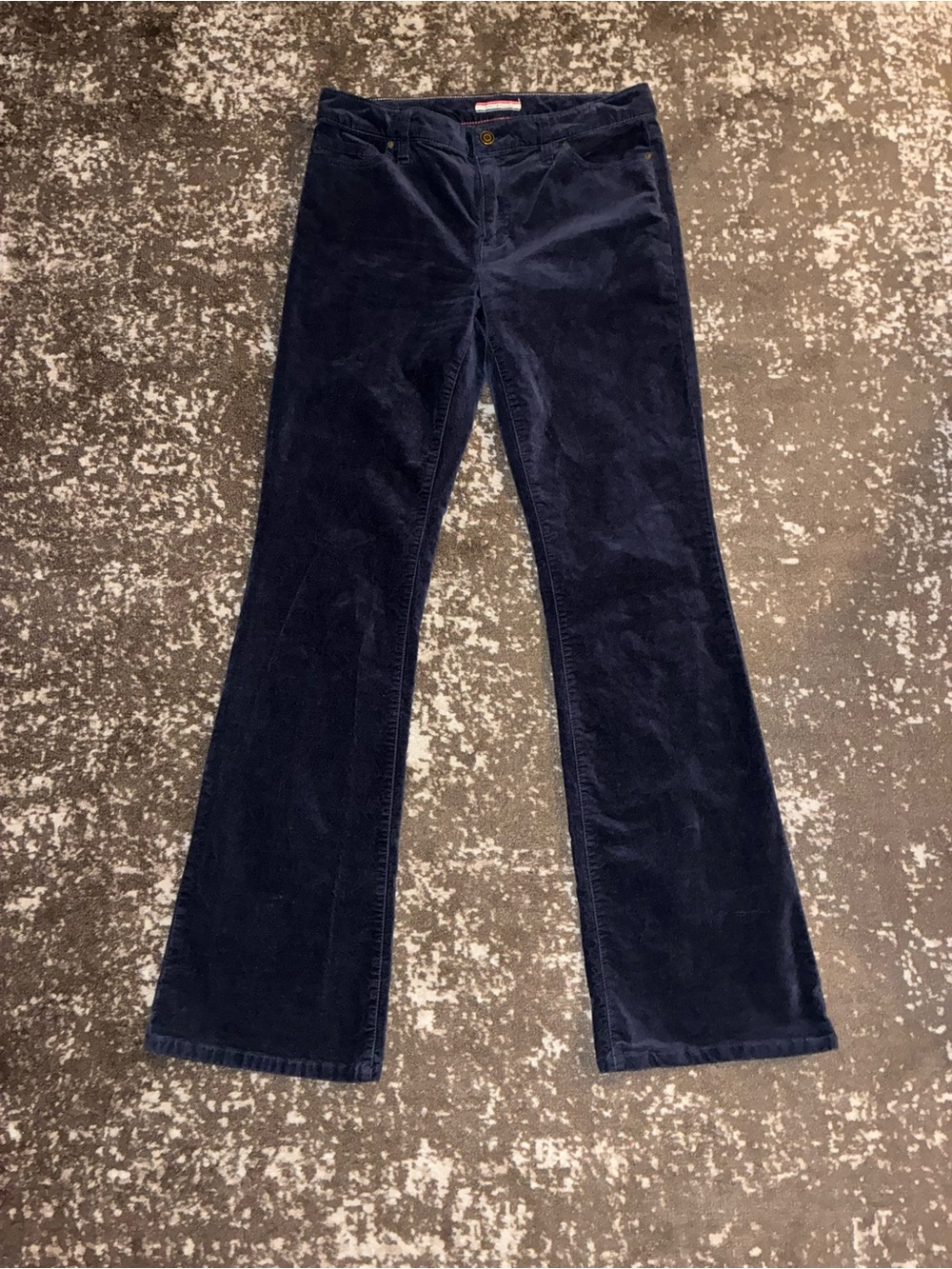 Tommy Hilfiger Vintage Navy Corduroy Women’s Pants - Flaired
